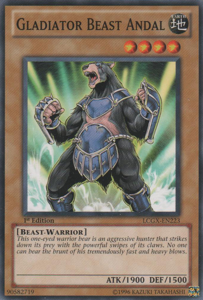 Gladiator Beast Andal [LCGX-EN223] Common | Rock City Comics