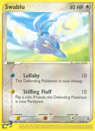 Swablu (75/97) [EX: Dragon] | Rock City Comics