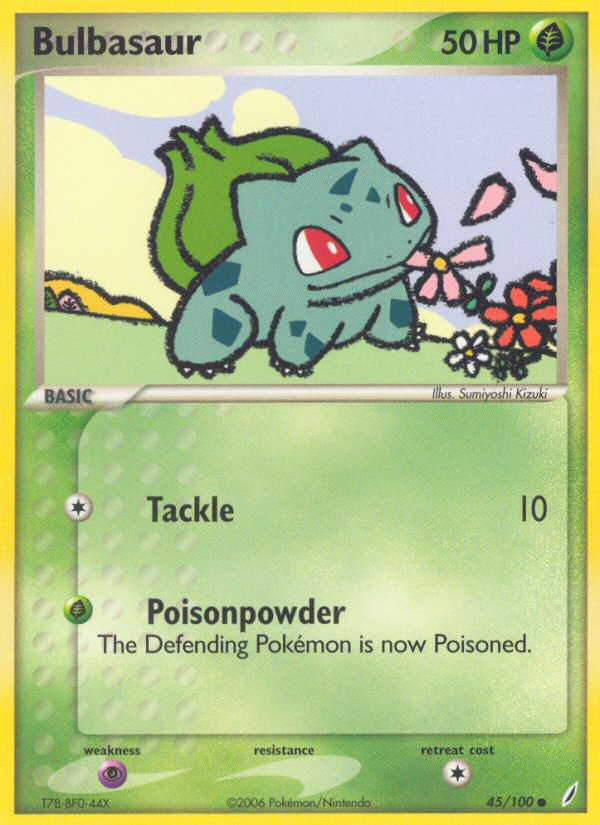 Bulbasaur (45/100) [EX: Crystal Guardians] | Rock City Comics