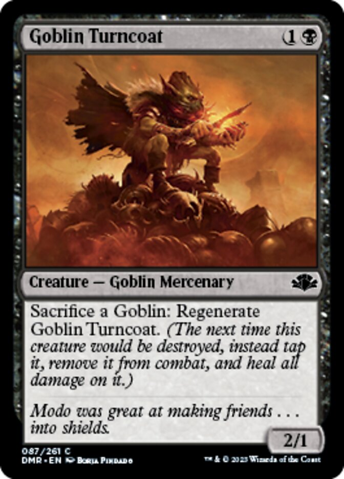 Goblin Turncoat [Dominaria Remastered] | Rock City Comics