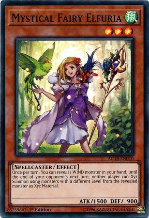 Mystical Fairy Elfuria [AC18-EN010] Super Rare | Rock City Comics