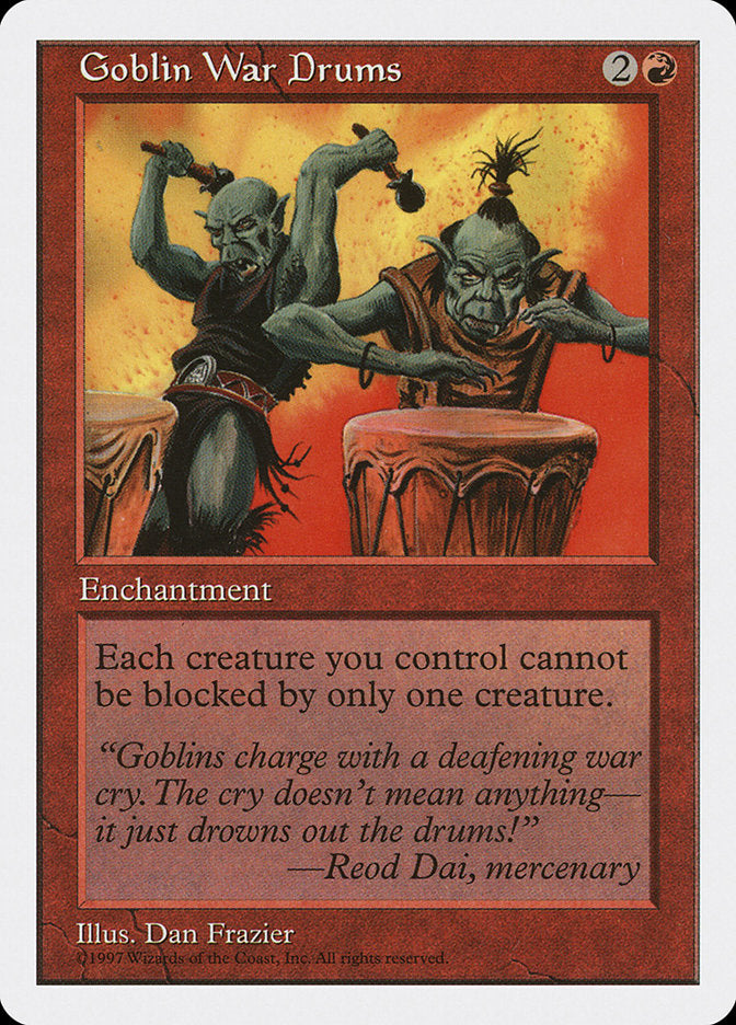 Goblin War Drums [Fifth Edition] | Rock City Comics
