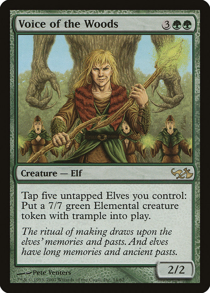 Voice of the Woods [Duel Decks: Elves vs. Goblins] | Rock City Comics