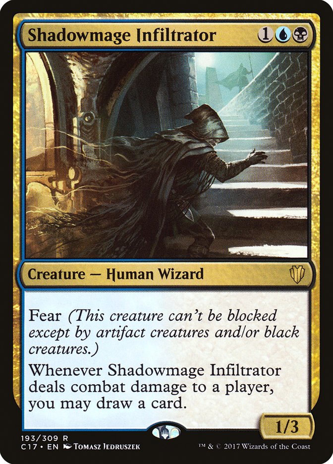 Shadowmage Infiltrator [Commander 2017] | Rock City Comics