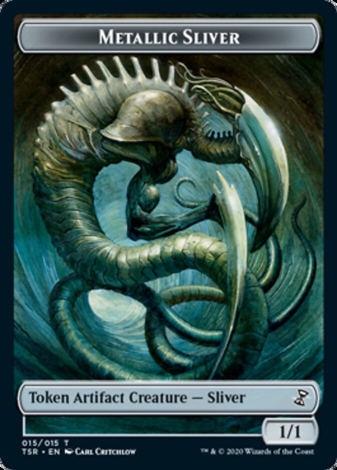 Metallic Sliver Token [Time Spiral Remastered Tokens] | Rock City Comics