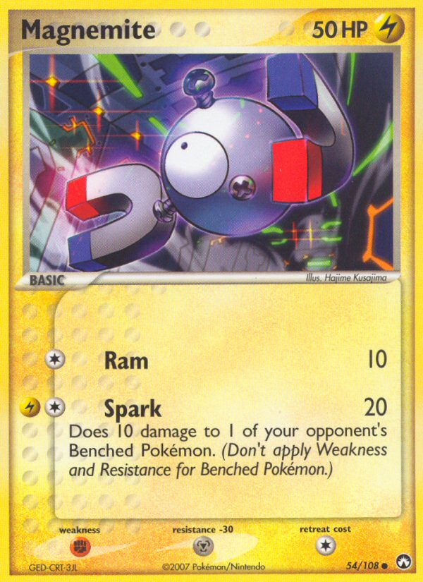 Magnemite (54/108) [EX: Power Keepers] | Rock City Comics