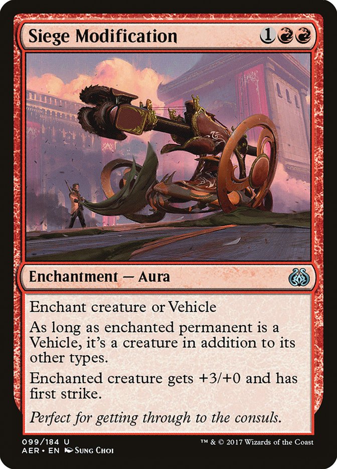 Siege Modification [Aether Revolt] | Rock City Comics
