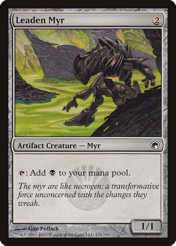 Leaden Myr [Scars of Mirrodin] | Rock City Comics