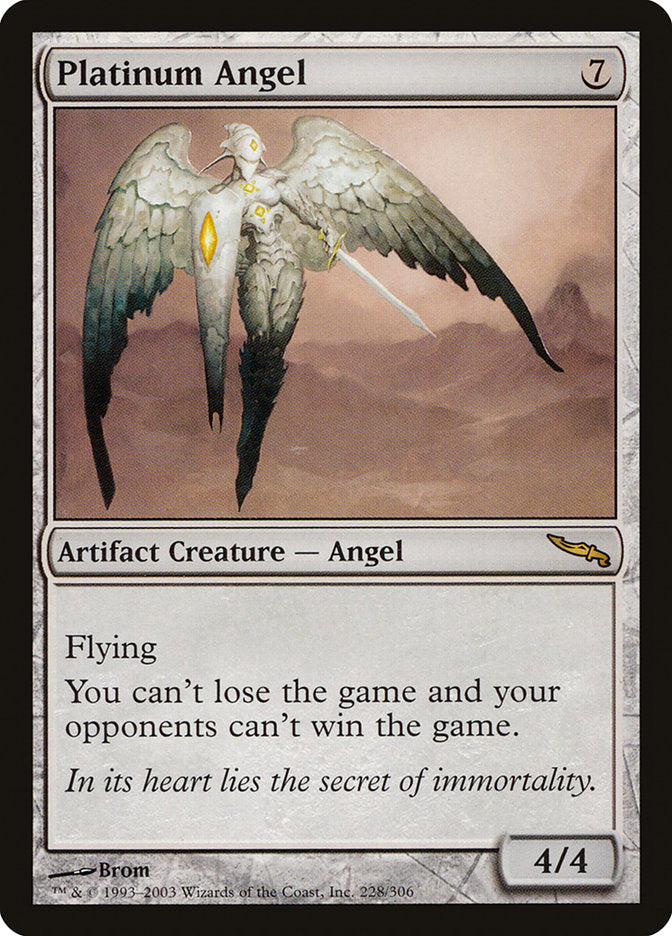 Platinum Angel [Mirrodin] | Rock City Comics