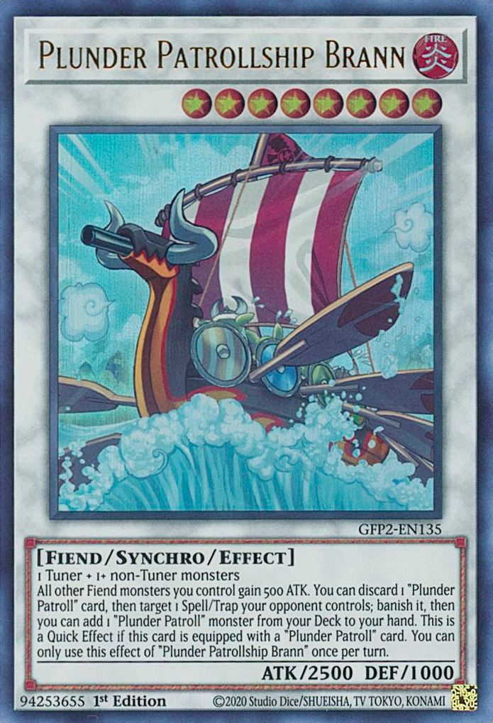 Plunder Patrollship Brann [GFP2-EN135] Ultra Rare | Rock City Comics
