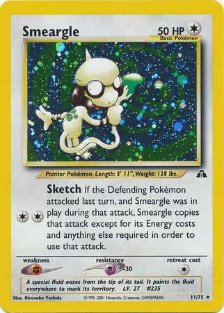 Smeargle (11/75) [Neo Discovery Unlimited] | Rock City Comics