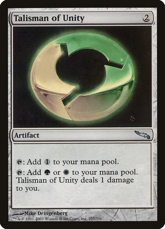 Talisman of Unity [Mirrodin] | Rock City Comics