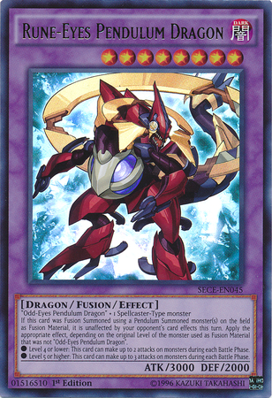 Rune-Eyes Pendulum Dragon [SECE-EN045] Ultra Rare | Rock City Comics