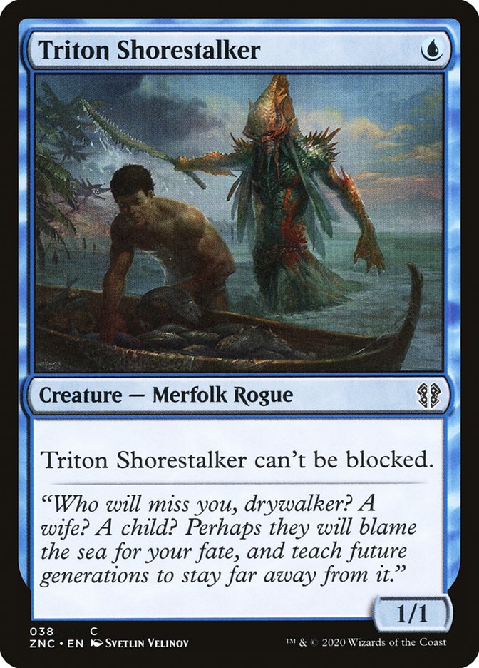 Triton Shorestalker [Zendikar Rising Commander] | Rock City Comics