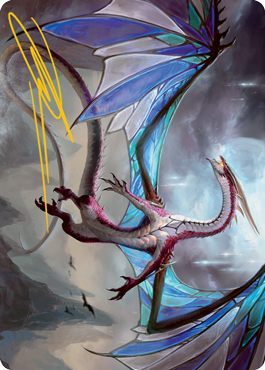 Moonveil Regent Art Card (Gold-Stamped Signature) [Innistrad: Midnight Hunt Art Series] | Rock City Comics