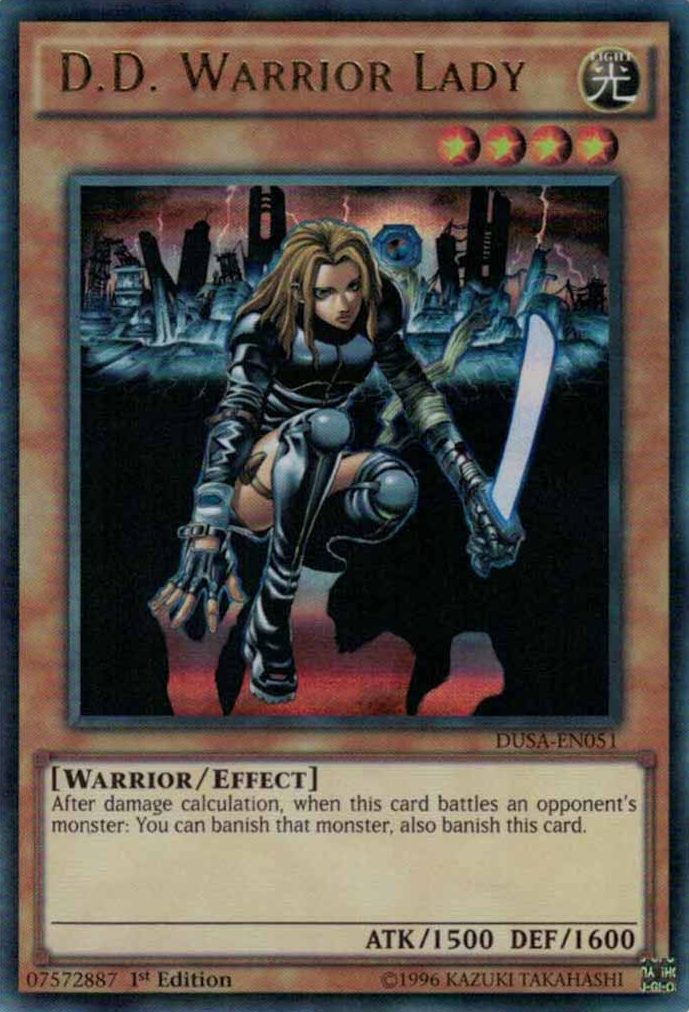 D.D. Warrior Lady [DUSA-EN051] Ultra Rare | Rock City Comics