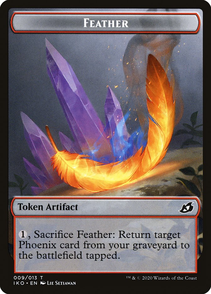 Feather [Ikoria: Lair of Behemoths Tokens] | Rock City Comics