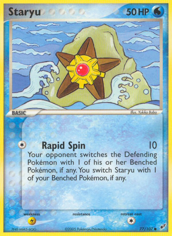 Staryu (77/107) [EX: Deoxys] | Rock City Comics