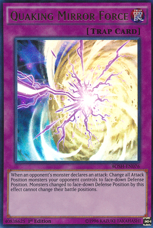 Quaking Mirror Force [BOSH-EN076] Ultra Rare | Rock City Comics
