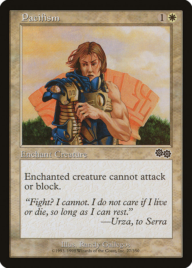 Pacifism [Urza's Saga] | Rock City Comics