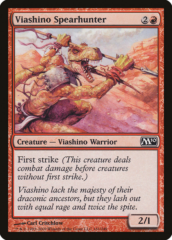 Viashino Spearhunter [Magic 2010] | Rock City Comics