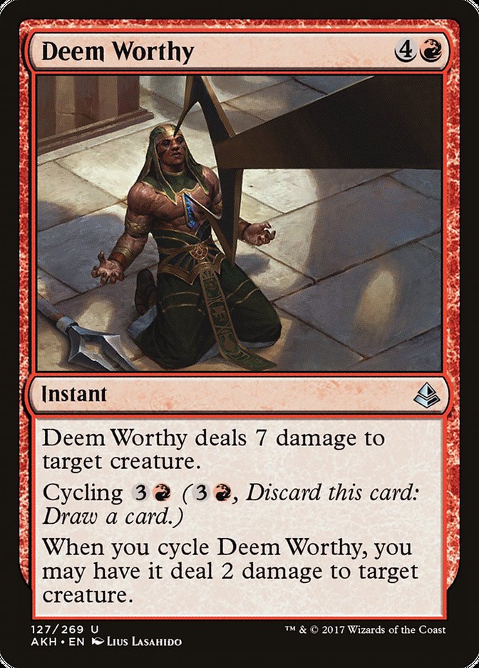 Deem Worthy [Amonkhet] | Rock City Comics