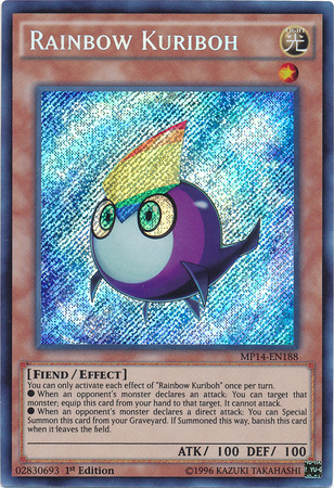 Rainbow Kuriboh [MP14-EN188] Secret Rare | Rock City Comics