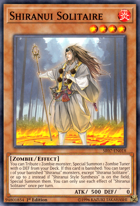 Shiranui Solitaire [SR07-EN018] Common | Rock City Comics