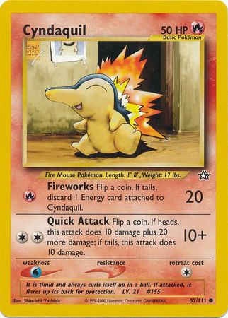 Cyndaquil (57/111) [Neo Genesis Unlimited] | Rock City Comics