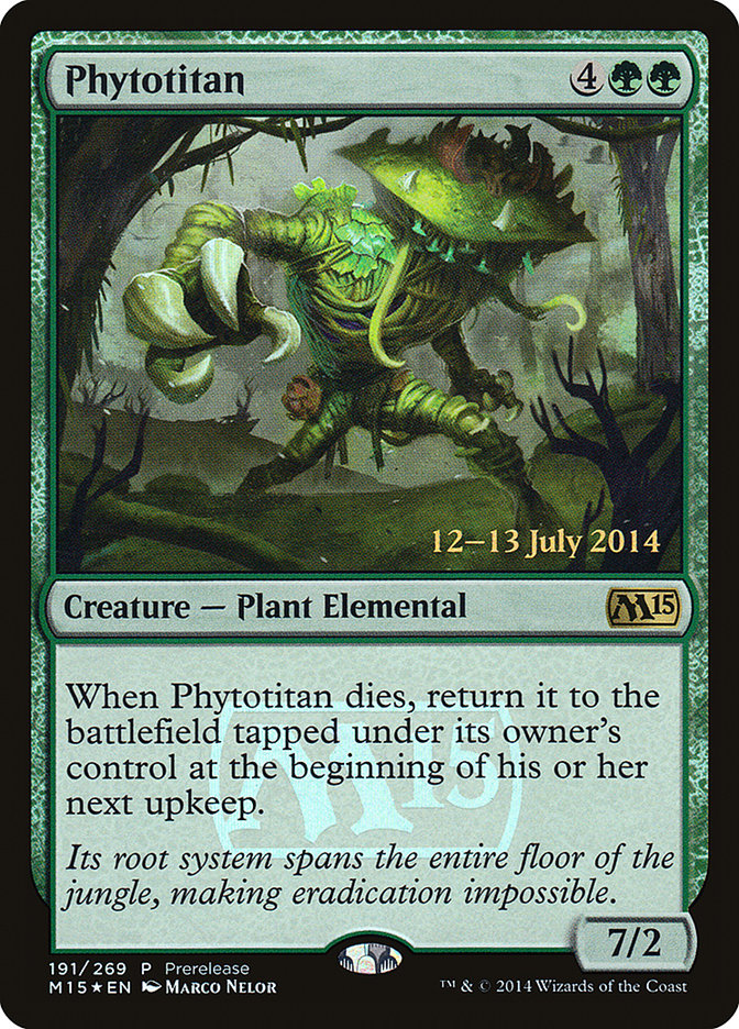 Phytotitan [Magic 2015 Prerelease Promos] | Rock City Comics