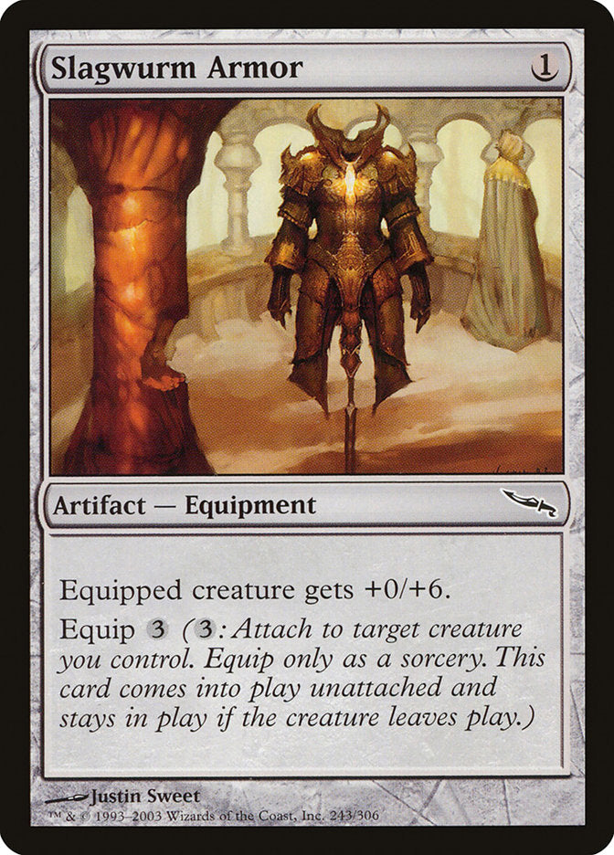 Slagwurm Armor [Mirrodin] | Rock City Comics
