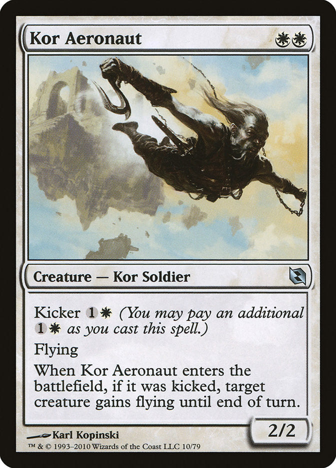 Kor Aeronaut [Duel Decks: Elspeth vs. Tezzeret] | Rock City Comics