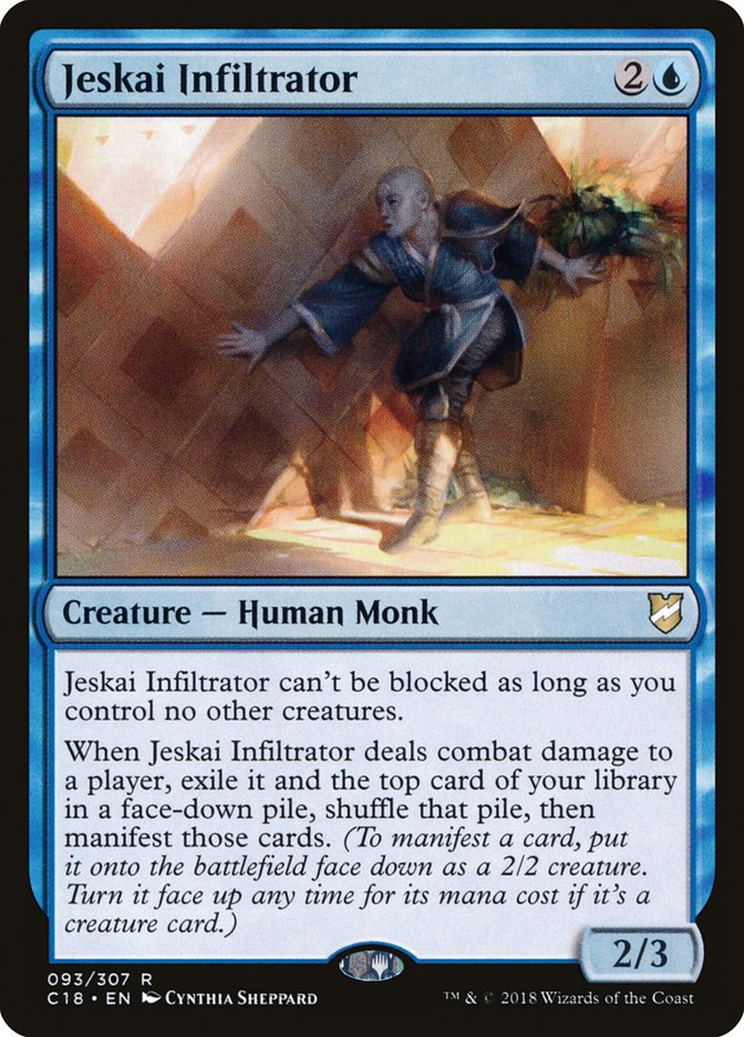 Jeskai Infiltrator [Commander 2018] | Rock City Comics