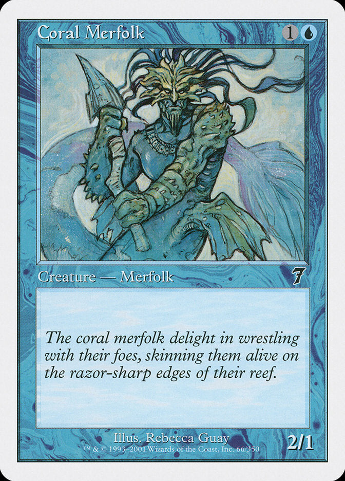 Coral Merfolk [Seventh Edition] | Rock City Comics