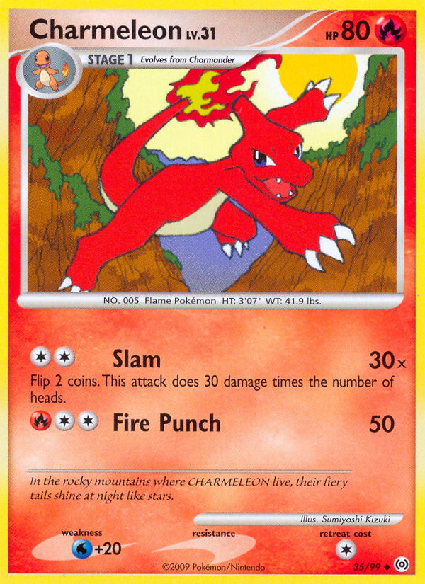 Charmeleon (35/99) [Platinum: Arceus] | Rock City Comics