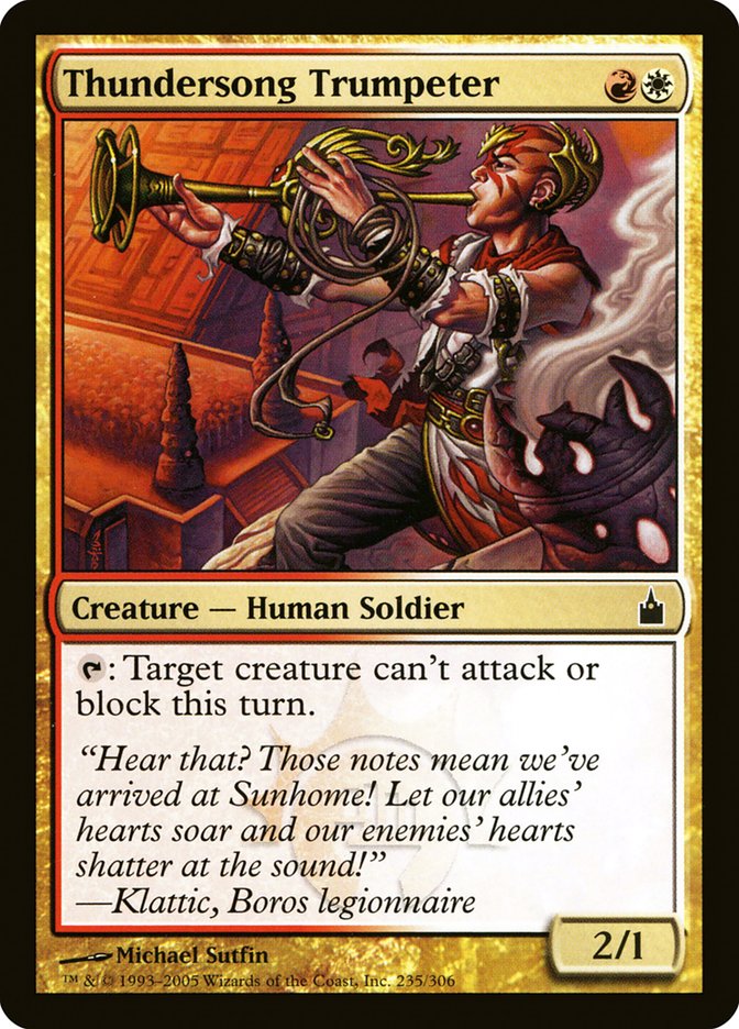 Thundersong Trumpeter [Ravnica: City of Guilds] | Rock City Comics