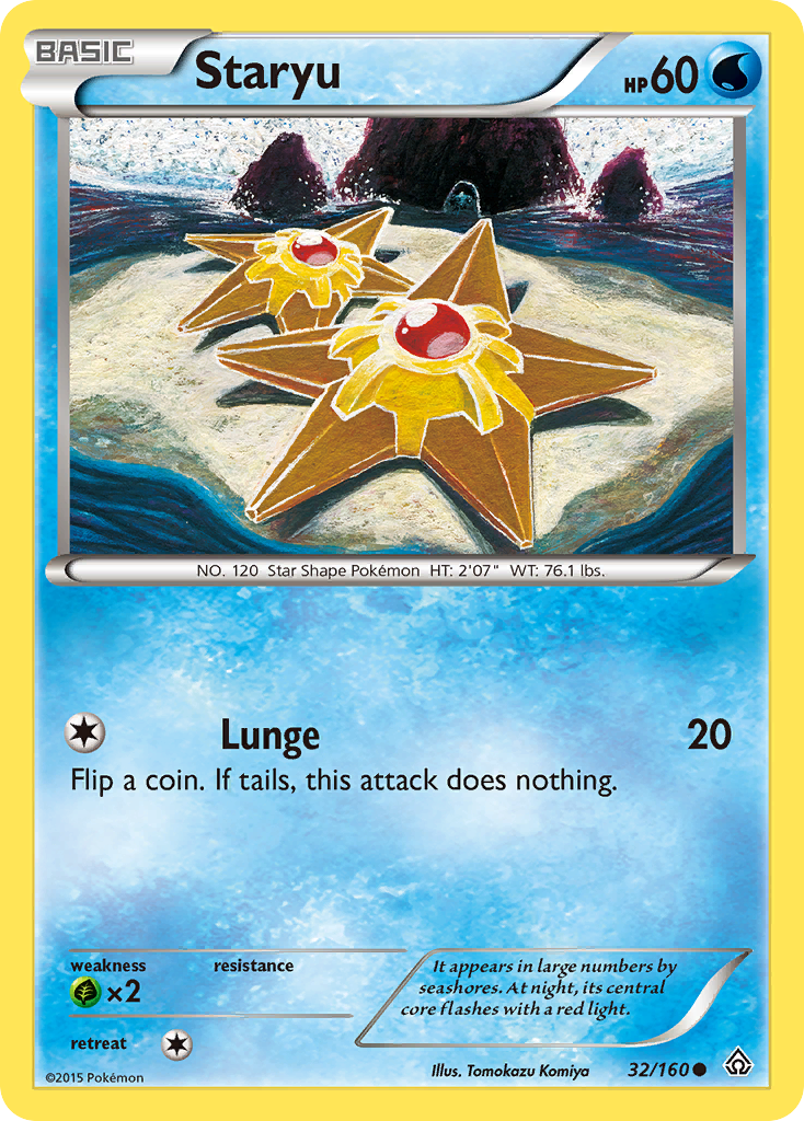 Staryu (32/160) [XY: Primal Clash] | Rock City Comics