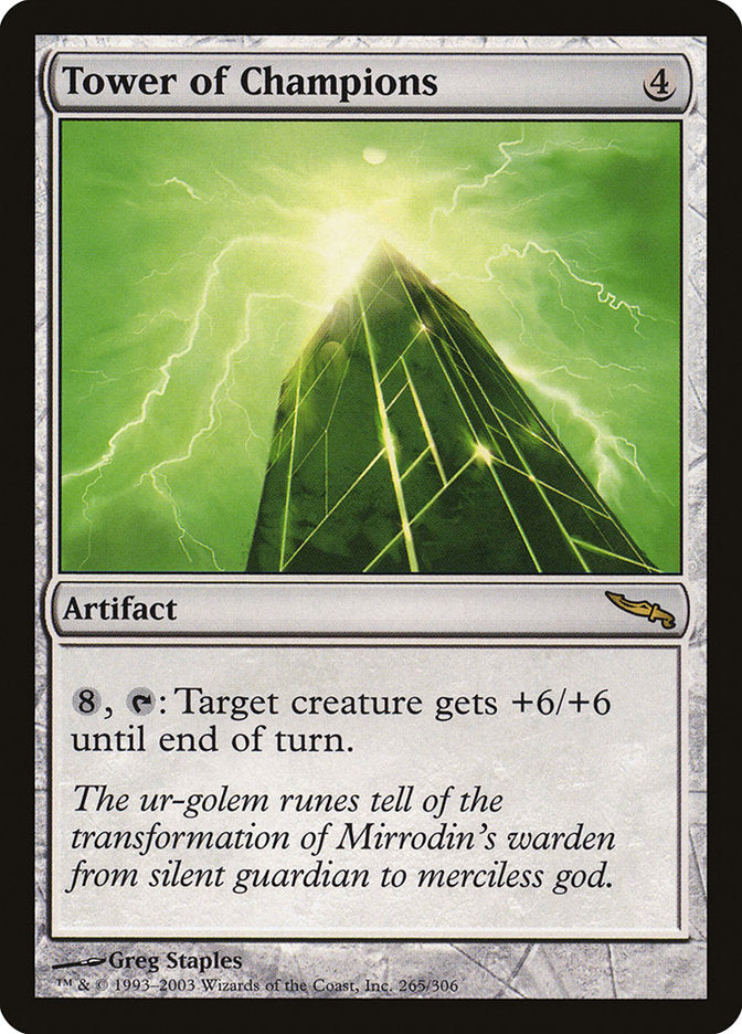 Tower of Champions [Mirrodin] | Rock City Comics