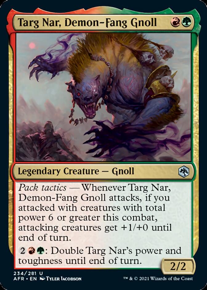 Targ Nar, Demon-Fang Gnoll [Dungeons & Dragons: Adventures in the Forgotten Realms] | Rock City Comics
