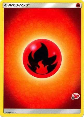 Fire Energy (Charizard Stamp #20) [Battle Academy 2020] | Rock City Comics