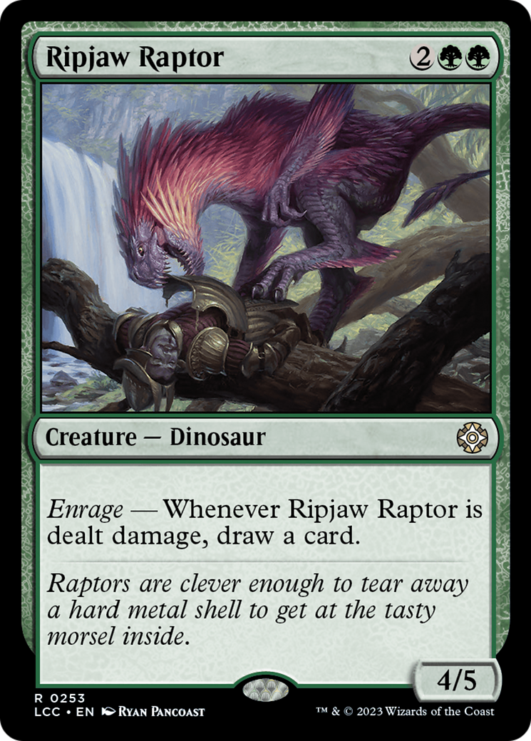 Ripjaw Raptor [The Lost Caverns of Ixalan Commander] | Rock City Comics