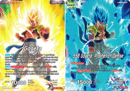 Gogeta // SSB Gogeta, Prophet of Demise [BT11-001] | Rock City Comics