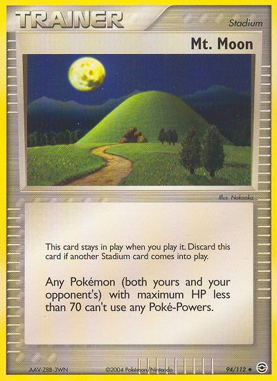 Mt. Moon (94/112) [EX: FireRed & LeafGreen] | Rock City Comics