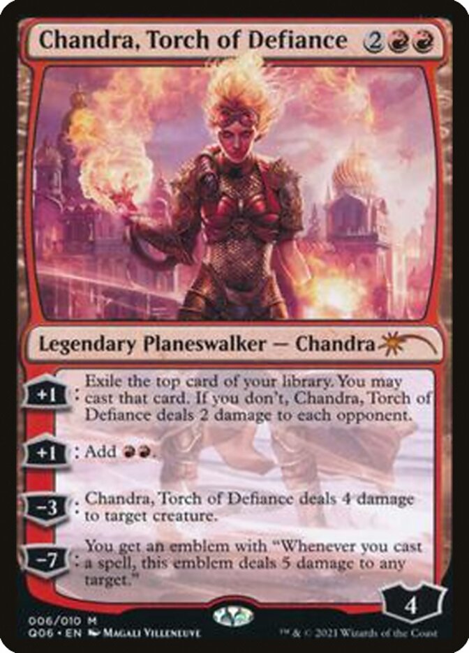 Chandra, Torch of Defiance [Pioneer Challenger Decks 2021] | Rock City Comics