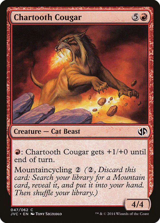 Chartooth Cougar [Duel Decks Anthology] | Rock City Comics