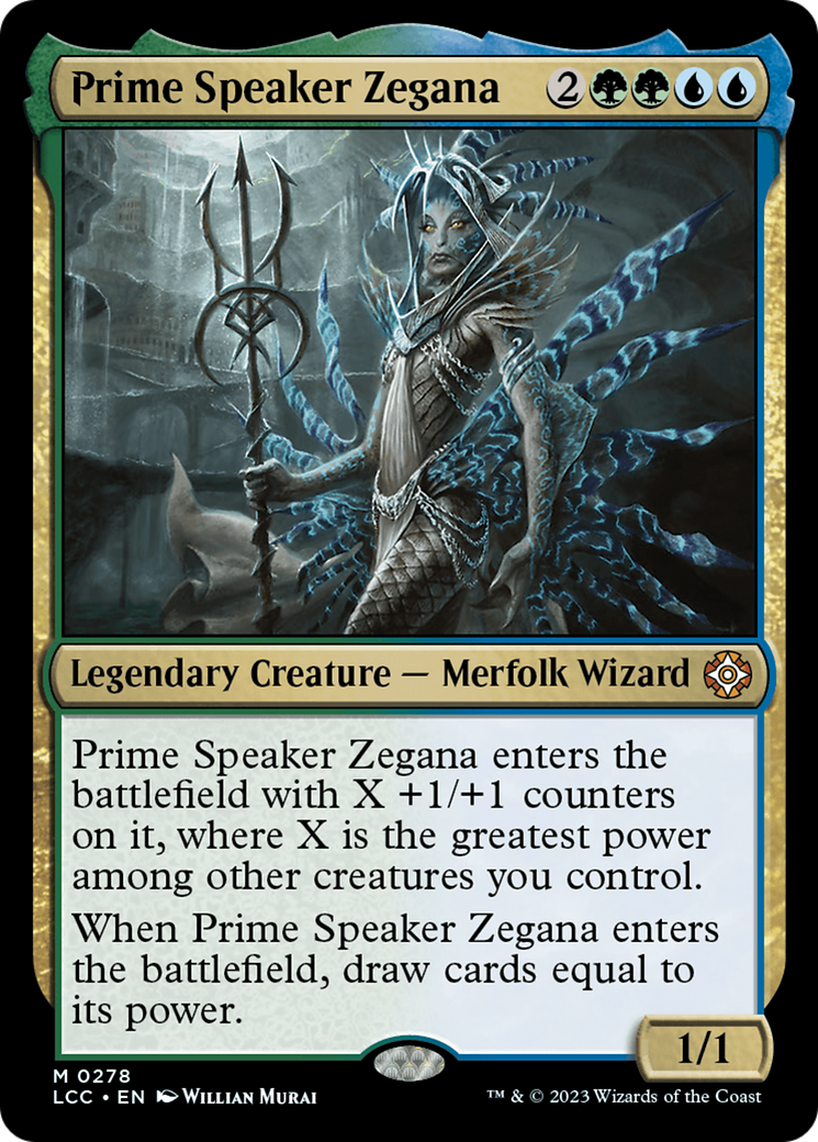 Prime Speaker Zegana [The Lost Caverns of Ixalan Commander] | Rock City Comics