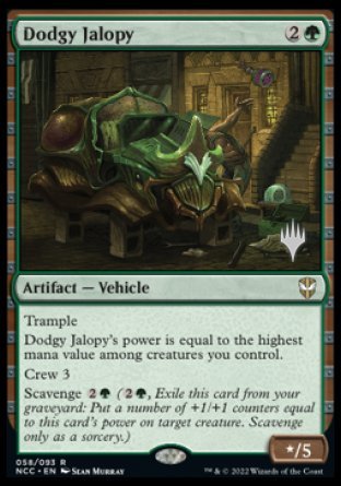 Dodgy Jalopy (Promo Pack) [Streets of New Capenna Commander Promos] | Rock City Comics