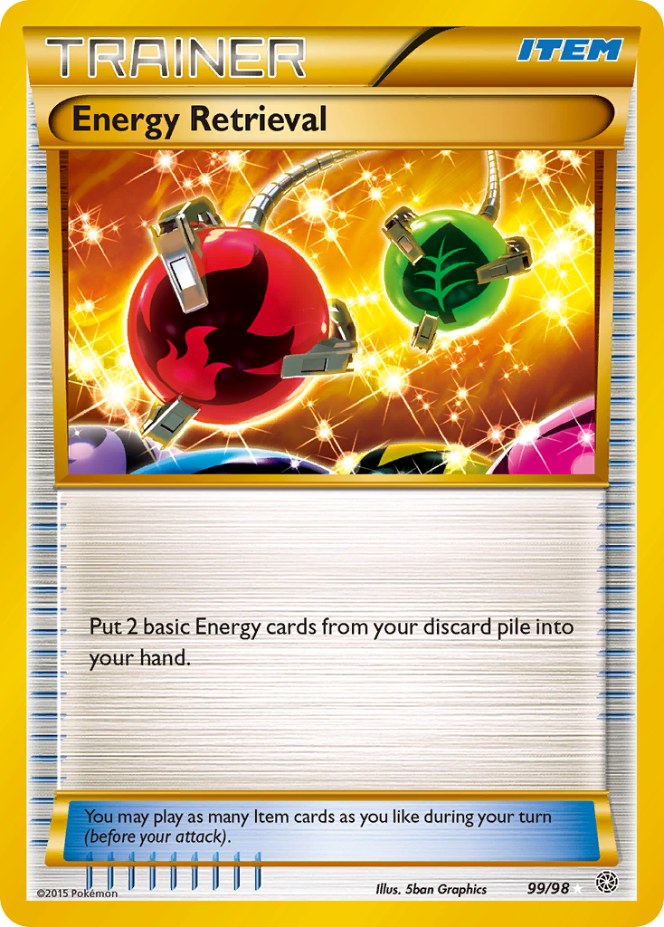 Energy Retrieval (99/98) [XY: Ancient Origins] | Rock City Comics