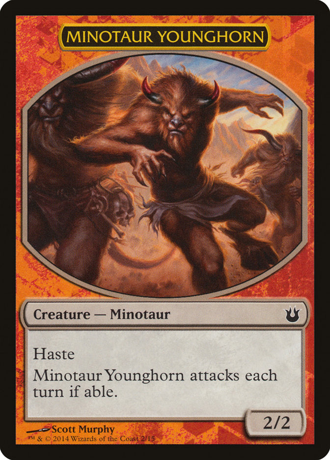 Minotaur Younghorn [Born of the Gods Battle the Horde] | Rock City Comics