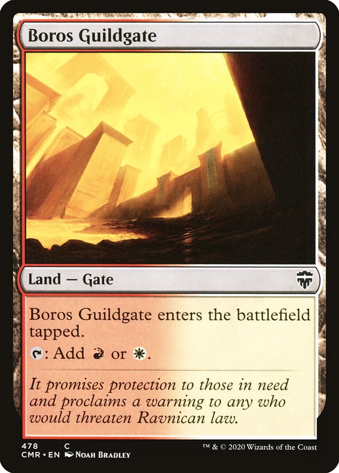 Boros Guildgate [Commander Legends] | Rock City Comics